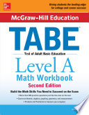 McGraw Hill Education TABE Level A Math Workbook Second Edition Book PDF
