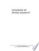 Handbook of Severe Disability Book