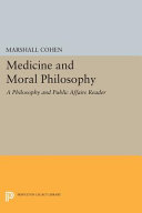 Medicine and Moral Philosophy Book