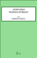 Ancient Indian Tradition and Mythology Volume 48