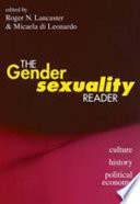 The Gender/sexuality Reader