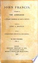 John Francis, Publisher of the Athenæum