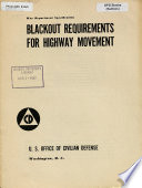 Blackout Requirements for Highway Movement