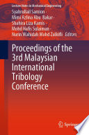 Proceedings of the 3rd Malaysian International Tribology Conference Book