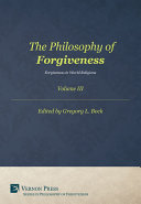 Pdf The Philosophy of Forgiveness: Volume III Telecharger