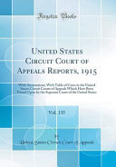 United States Circuit Court of Appeals Reports  1915  Vol  135