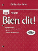 Bien Dit   French 1