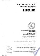 U S  Metric Study Report  Education Book