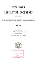 New York Legislative Documents