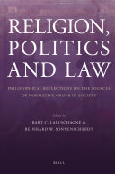 Religion, Politics and Law