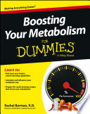 Boosting Your Metabolism For Dummies Book