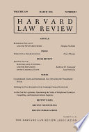 Harvard Law Review  Volume 129  Number 5   March 2016