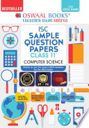 Oswaal ISC Sample Question Paper Class 11 Computer Science Book  For 2022 Exam  Book