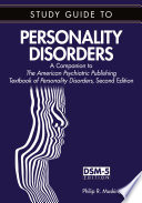 Study Guide to Personality Disorders Book