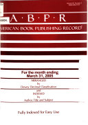 American Book Publishing Record Book