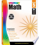 Spectrum Math Workbook  Grade 5 Book PDF