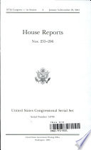 United States Congressional Serial Set  Serial No  14730  House Reports Nos  255 296