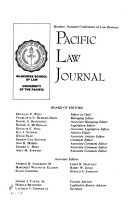 Pacific law journal