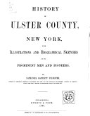 History of Ulster County, New York: With Illustrations