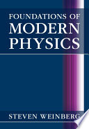 Foundations of Modern Physics Book