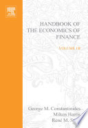 Handbook of the Economics of Finance Book