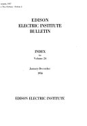 The Edison Electric Institute Bulletin