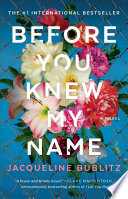 Before You Knew My Name Book