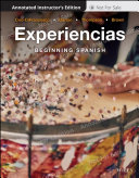 Experiencias, Annotated Instructor's Edition