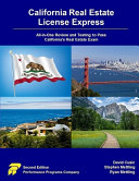 California Real Estate License Express Book PDF