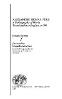 Alexandre Dumas Père