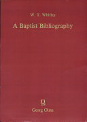 A Baptist Bibliography