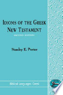 Idioms of the Greek New Testament Book