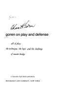 Goren on Play and Defense by Charles Henry Goren PDF