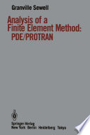 Analysis of a Finite Element Method