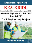 Read Pdf KEA-Karnataka Rural Infrastructure Development Limited-KRIDL- Assistant Engineer-AE- (Civil) Exam: Civil Engineering Subject Ebook-PDF