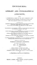 Encyclopedia of Literary and Typograpical Anecdote