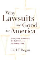 Why Lawsuits are Good for America Pdf/ePub eBook
