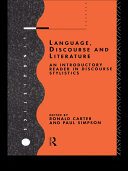 Pdf Language, Discourse and Literature Telecharger