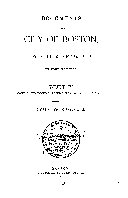 Documents of the City of Boston