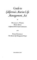 Guide to California s Marine Life Management Act