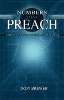 Numbers That Preach Book