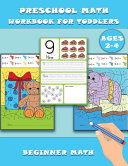 Preschool Math Workbook for Toddlers Ages 2 4 Beginner Math Book