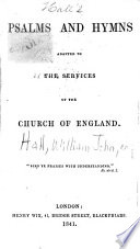 Psalms   Hymns Adapted to the Services of the Church of England