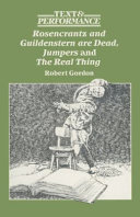 Rosencrantz and Guildenstern are Dead  Jumpers  and The Real Thing Book