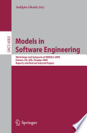 Models in Software Engineering Book