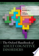 The Oxford Handbook of Adult Cognitive Disorders