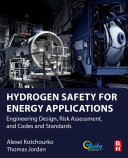Hydrogen Safety for Energy Applications Book