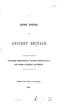 A short history of ancient Britain