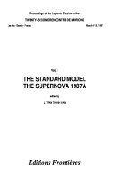 The Standard Model  the Supernova 1987A Book