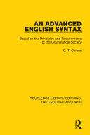 Routledge Library Editions: The English Language Pdf/ePub eBook